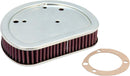 Replacement High-Flow Air Filter Red / Silver For Harley Davidson FLS 1690 2012-2015