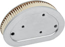 Replacement Air Filter Silver / White For Harley Davidson FLD 1690 2012-2013