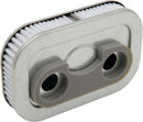 Replacement Air Filter Silver / White For Harley Davidson XL 1200 C 1996-2003