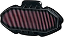 OE Replacement High-Flow Air Filter Black / Red For Honda CTX 700 2014-2016