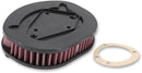 Replacement High-Flow Air Filter Black / Red For Harley Davidson XL 1200 C 2012-2020