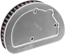Replacement High-Flow Air Filter Red / Silver For Harley Davidson FLHR 1690 2013-2015