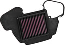 OE Replacement High-Flow Air Filter Black / Red For Honda GROM 125 2014-2020
