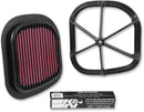 Xstream Series Motocross High-Flow Air Filter Black / Red For Husaberg FE 501 2014-2015