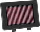 OE Replacement High-Flow Air Filter Black / Red For Suzuki DL 1000 ABS 2014-2020