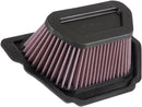 OE Replacement High-Flow Air Filter Black / Red For Yamaha MT-10 ABS 2016-2021