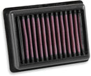 OE Replacement High-Flow Air Filter Black / Red For Triumph BONNEVILLE 1200 T120 ABS 2016-2025