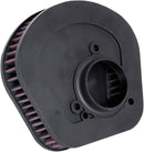 Replacement High-Flow Air Filter Black / Red For Harley Davidson FLDE 1750 ABS 2018-2020