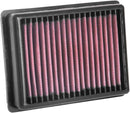 OE Replacement High-Flow Air Filter Black / Red For Triumph SPEED TWIN 1200 ABS 2019-2024