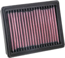 OE Replacement High-Flow Air Filter Black / Red For Triumph SPEED TWIN 1200 ABS 2019-2024