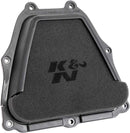 Xstream Series Motocross High-Flow Air Filter Black / Red For Yamaha YZ 250 F 2019-2023