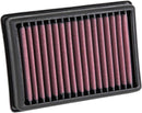 OE Replacement High-Flow Air Filter Black / Red For Moto Guzzi AUDACE 1400 ABS 2015-2017