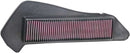 OE Replacement High-Flow Air Filter Black / Red For Yamaha CZD 300 A 2017-2022