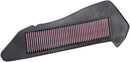 OE Replacement High-Flow Air Filter Black / Red For Yamaha CZD 300 A 2017-2022