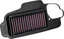OE Replacement High-Flow Air Filter Black / Red For Honda Z 125 2018-2021