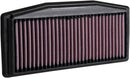 OE Replacement High-Flow Air Filter Black / Red For Triumph STREET TRIPLE 660 S ABS 2021-2022