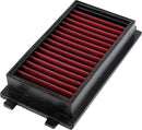 Replacement Washable Air Filter For Yamaha Black / Red For Yamaha EX 1050
