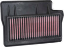 OE Replacement High-Flow Air Filter Black / Red For Yamaha MT-09 ABS 2021-2023