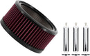 Big Power Filter Kit Chrome For Harley Davidson FLD 1690 2012-2013