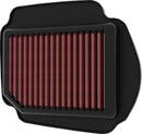 OE Replacement High-Flow Air Filter Black / Red For Honda GROM 125 2022-2026