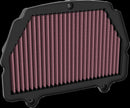 Replacement High Flow Air Filter Black / Red For Suzuki GSX 1300 R ABS 2021-2025