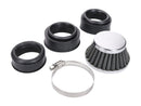 Air Filter Power Shorty 44-54 MM Chrome