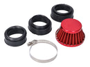 Air Filter Power Shorty 44-54 MM Red