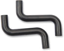 Breather Tubes Black For Harley Davidson FLD 1690 2012