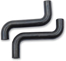 Breather Tubes Black For Harley Davidson FLD 1690 2012-2013