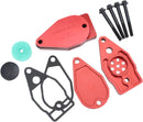 Rocker Box Breather Kit Black / Red