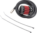 Replacement Breather Line Kit for Vented Dipstick Black / Red