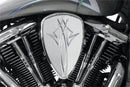 Replacement BAK Air Cleaner Cover Chrome For Harley Davidson FLD 1690 2012-2013
