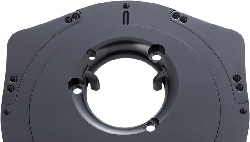 Replacement Breather Bolt Cover Plate Black For Harley Davidson FLDE 1750 ABS