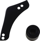 Replacement Breather Bolt Cover Plate Black For Harley Davidson FLDE 1750