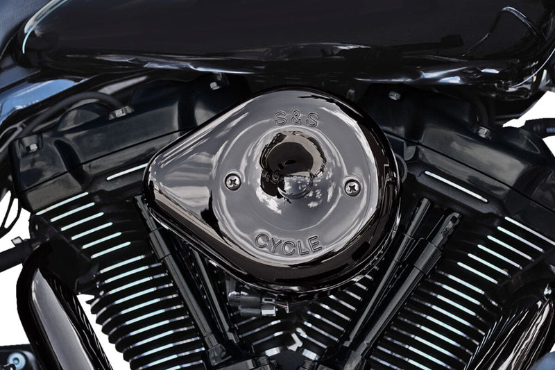 Cover Air Cleaner Stealth Teardrop Lava Chrome M8 2017-2023 Lava Chrome