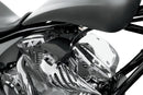 Throttle Body Cover Black / Powder-Coated For Honda VT 1300 CR