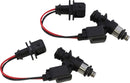 High Performance Fuel Injector Set Black For Harley Davidson FLHR 1584 2008-2011