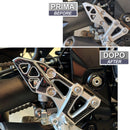 3D Motorcycle Stickers - Heel Pads For Suzuki GSX-8R 2024>2026