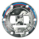 3D Motorcycle Stickers - Fuel Cap Silver For BMW R 1200 GS 2013>2016