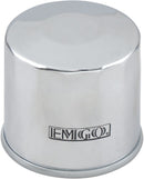 Micro-Tech Oil Filter Chrome For Aprilia RSV4 1000