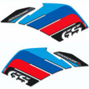 3D Motorcycle Stickers - Tank Sides Blue For BMW R 1200 GS Adventure 2013>2016
