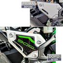 3D Motorcycle Stickers - Heel Pads For Kawasaki Z 900 2021-2024