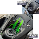 3D Motorcycle Stickers - Key Area For Kawasaki Z 900 2021-2024