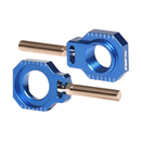 Pro 2 Rear Axle Blocks EXC/F TE/FE EC/F >23 Blue