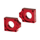 Pro 2 Rear Axle Blocks EXC/F TE/FE EC/F >23 Red