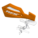 Race Handguard Inc Fitting Kit Orange / White