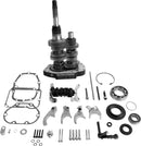Overdrive 6-Speed Gear Set Black For Harley Davidson FLSTC 1340 1998-1999