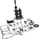 Overdrive 6-Speed Gear Set Polished For Harley Davidson FLHR 1340 1998