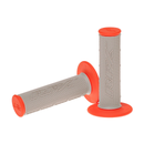Pro Dual Compound Grips Centre Pair Grey / Orange