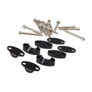Race Handlebar Riser Kit 28.6MM Raises 25MM-40MM Black